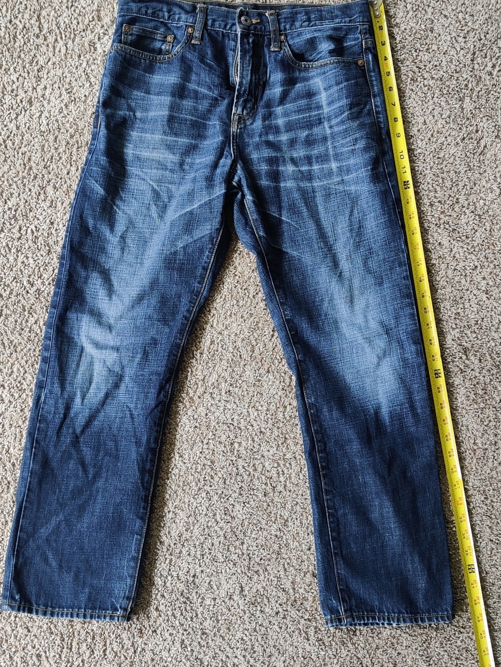 American Eagle Relaxed Straight 30 X 30 Blue Jeans